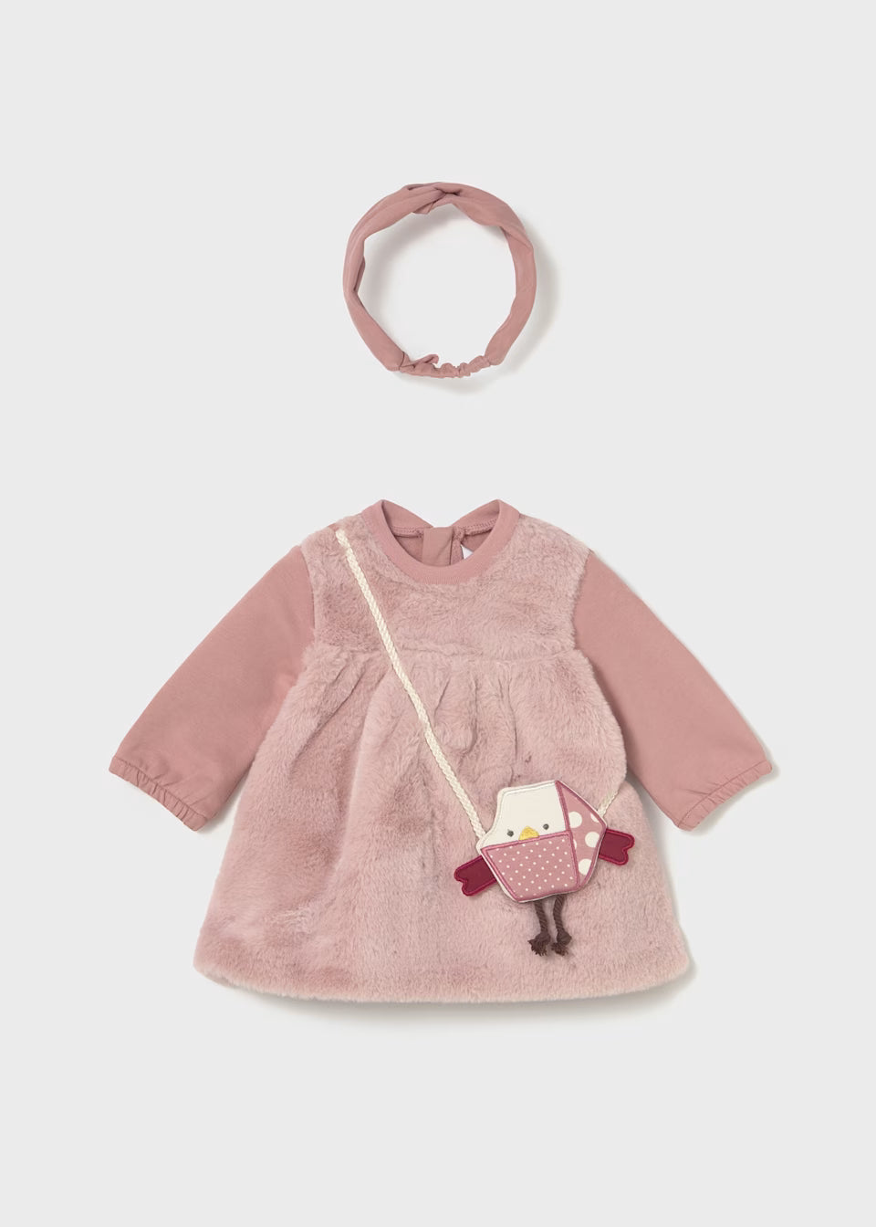 Mayoral Pink dress and Headband