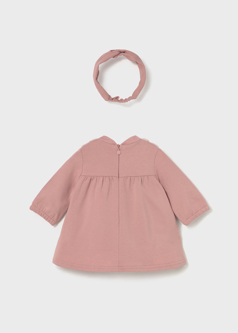 Mayoral Pink dress and Headband