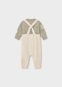 Mayoral Knitted Tractor Dungaree and Jumper
