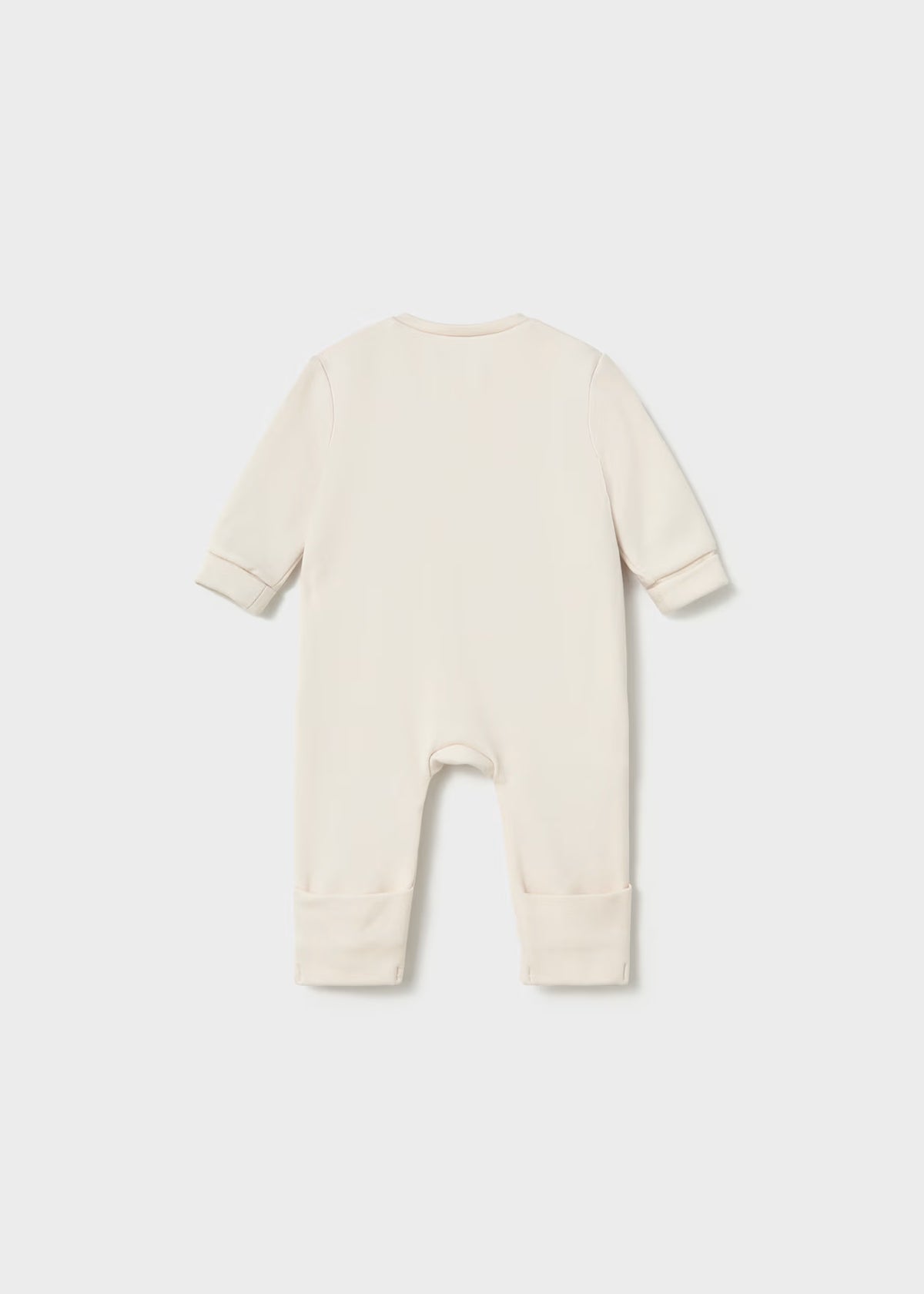 Mayoral Cream Bear Zippy Sleepsuit