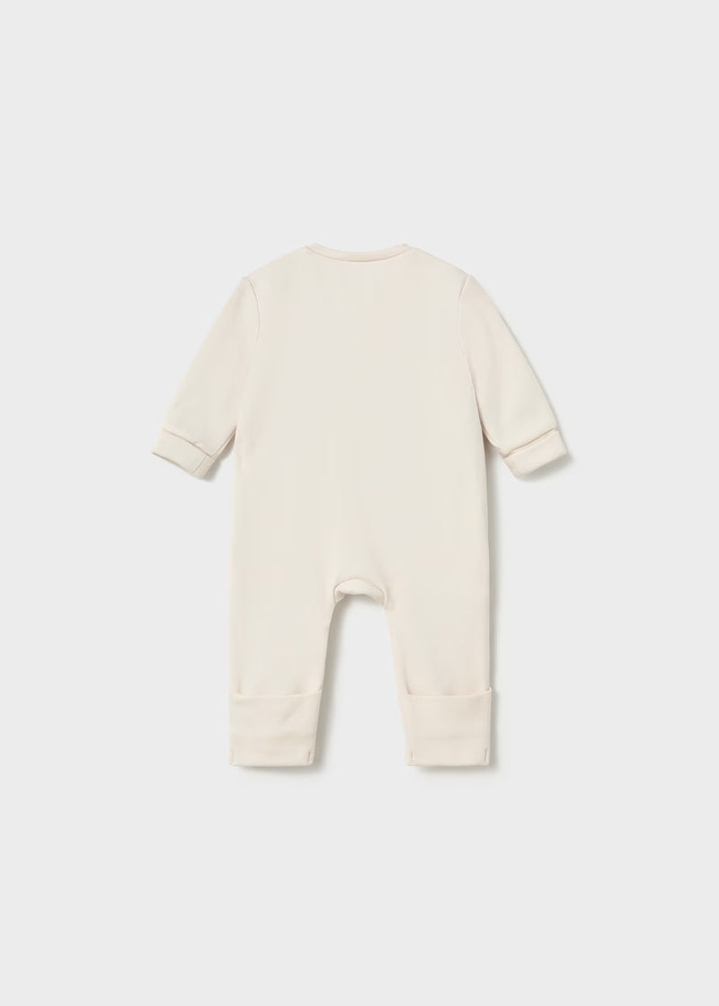 Mayoral Cream Bear Zippy Sleepsuit