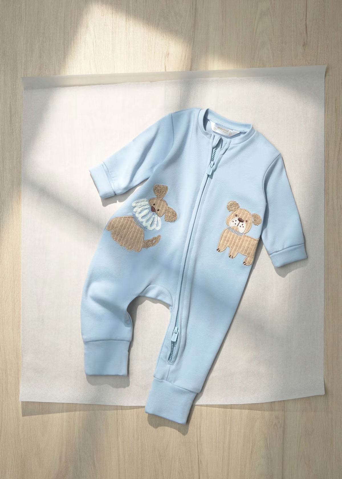 Mayoral Blue Dog Zippy Sleepsuit