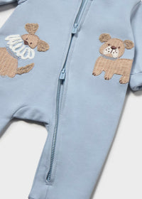 Mayoral Blue Dog Zippy Sleepsuit