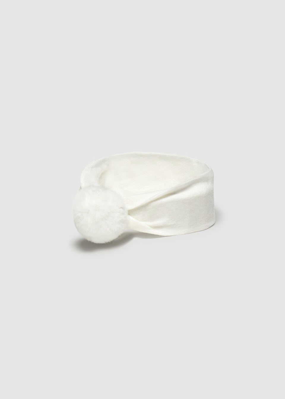 Mayoral Pompom Headband and Socks Set Cream
