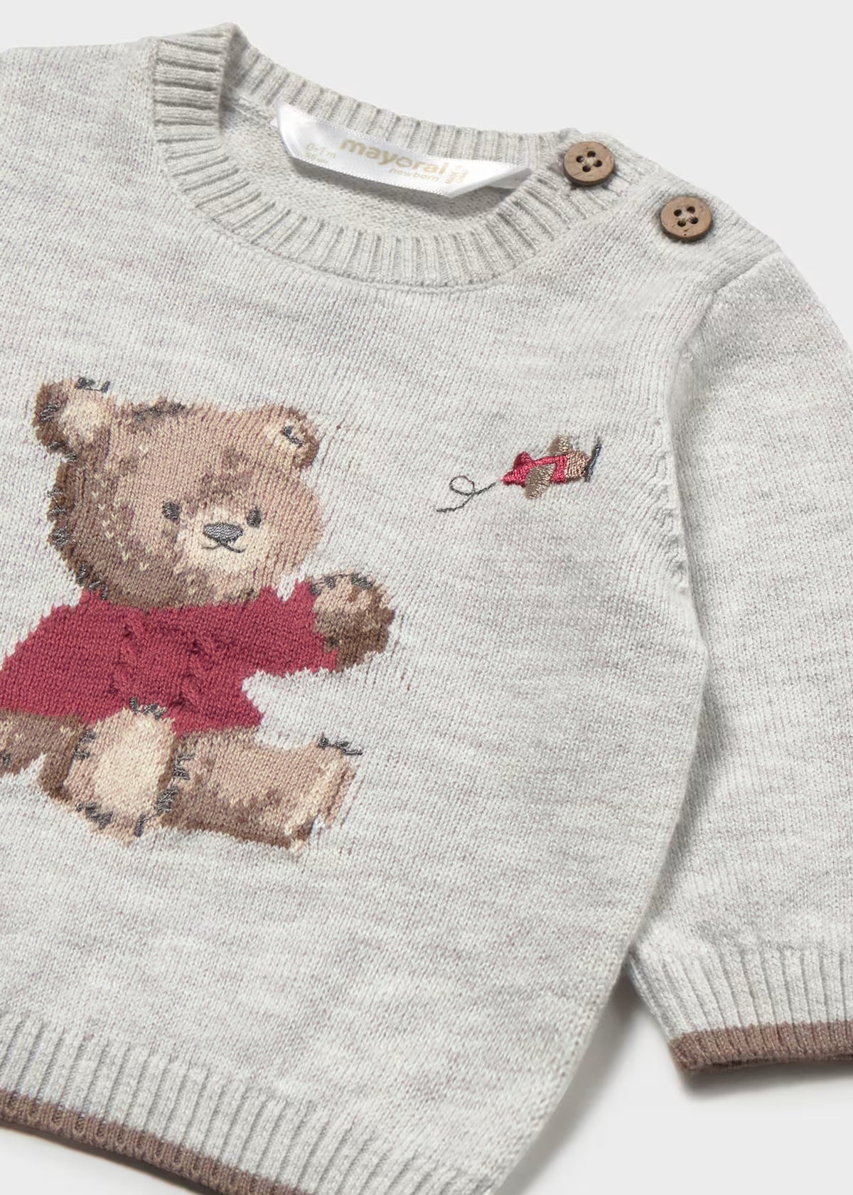 Mayoral Knitted Bear Jumper
