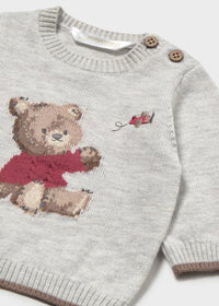 Mayoral Knitted Bear Jumper