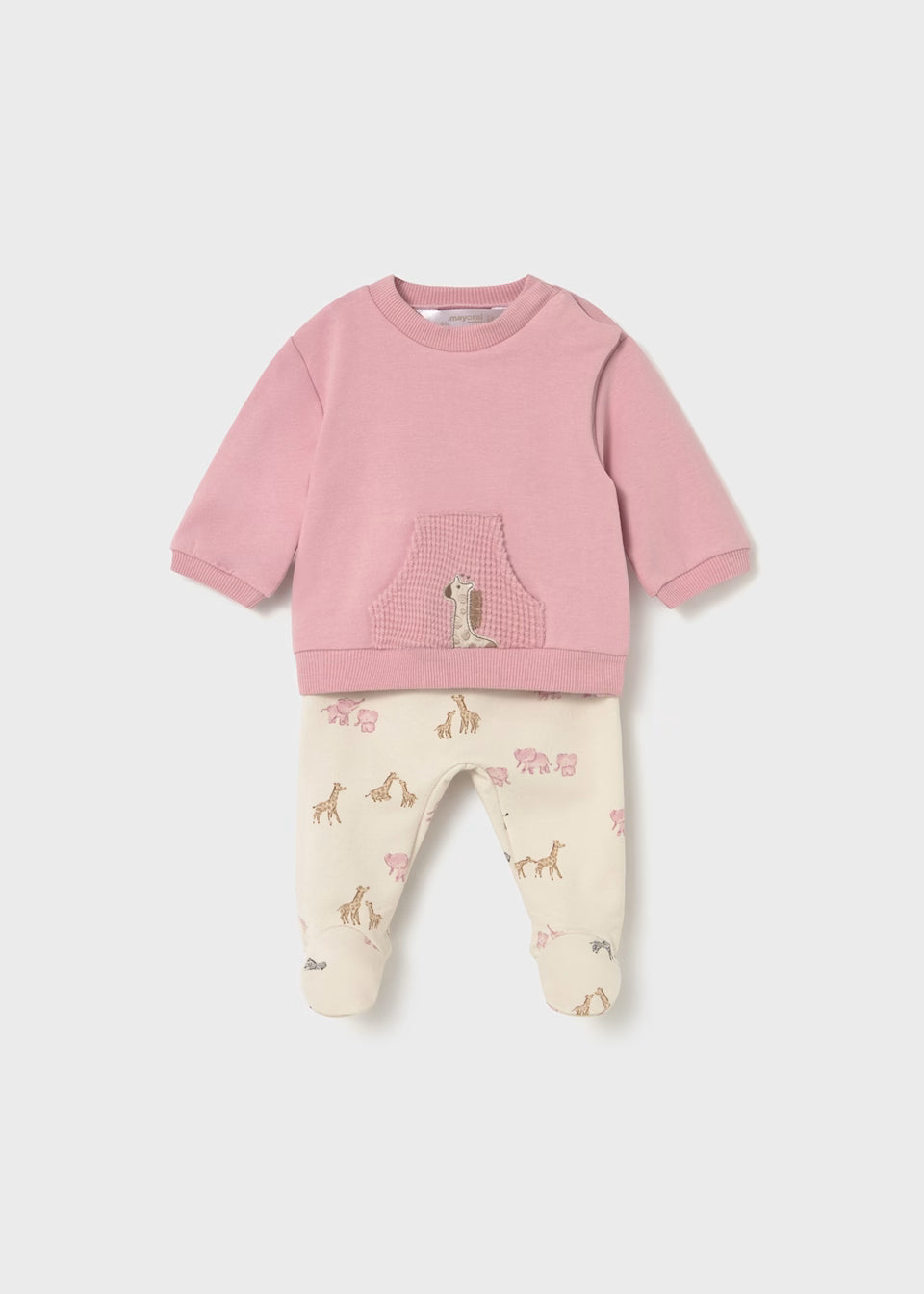 Mayoral Pink Safari Animals Set