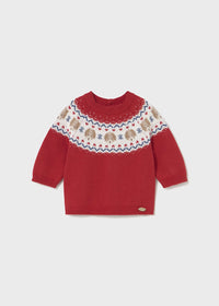 Mayoral Red Dog Jumper