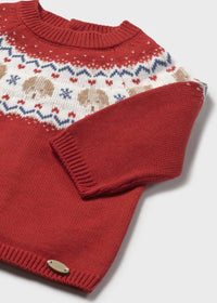 Mayoral Red Dog Jumper