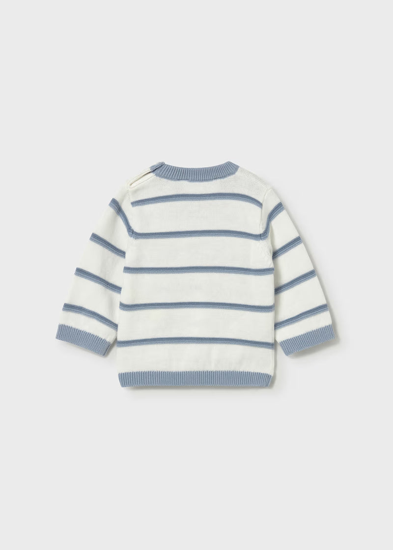 Mayoral Blue Stripey Jumper