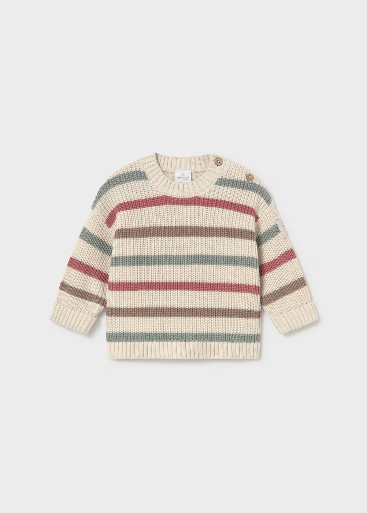 Mayoral Striped Knitted Jumper