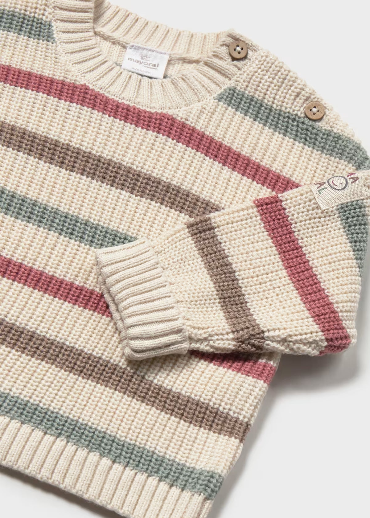 Mayoral Striped Knitted Jumper