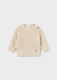 Mayoral Cream Knitted Jumper
