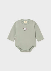 Mayoral Mint Long Sleeve Bodysuits