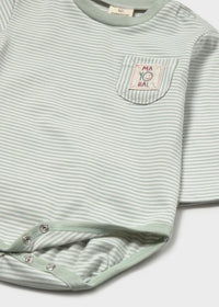Mayoral Mint Long Sleeve Bodysuits