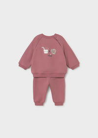 Mayoral Dark Pink Tracksuit