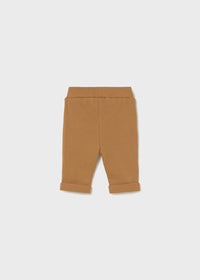 Mayoral Ribbed Trousers Beige