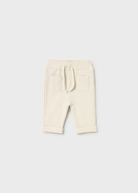 Mayoral Ribbed Trousers Cream