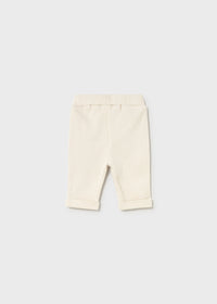 Mayoral Ribbed Trousers Cream