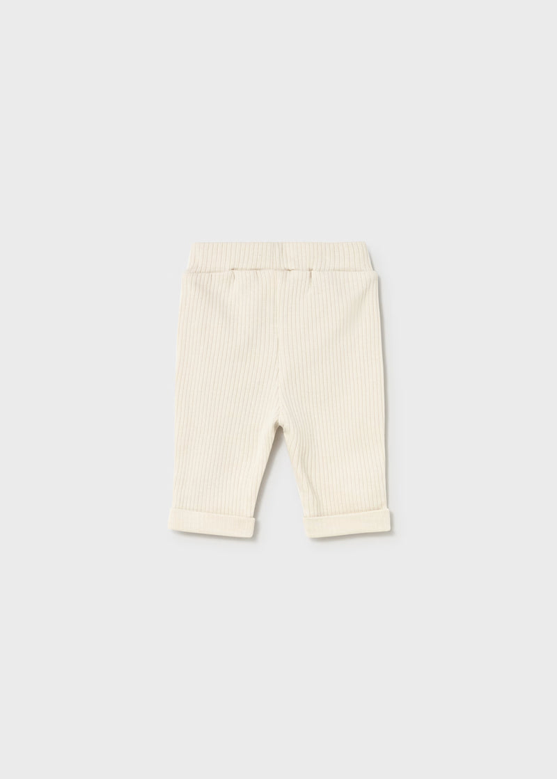 Mayoral Ribbed Trousers Cream