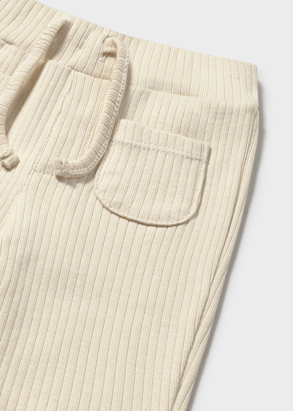 Mayoral Ribbed Trousers Cream