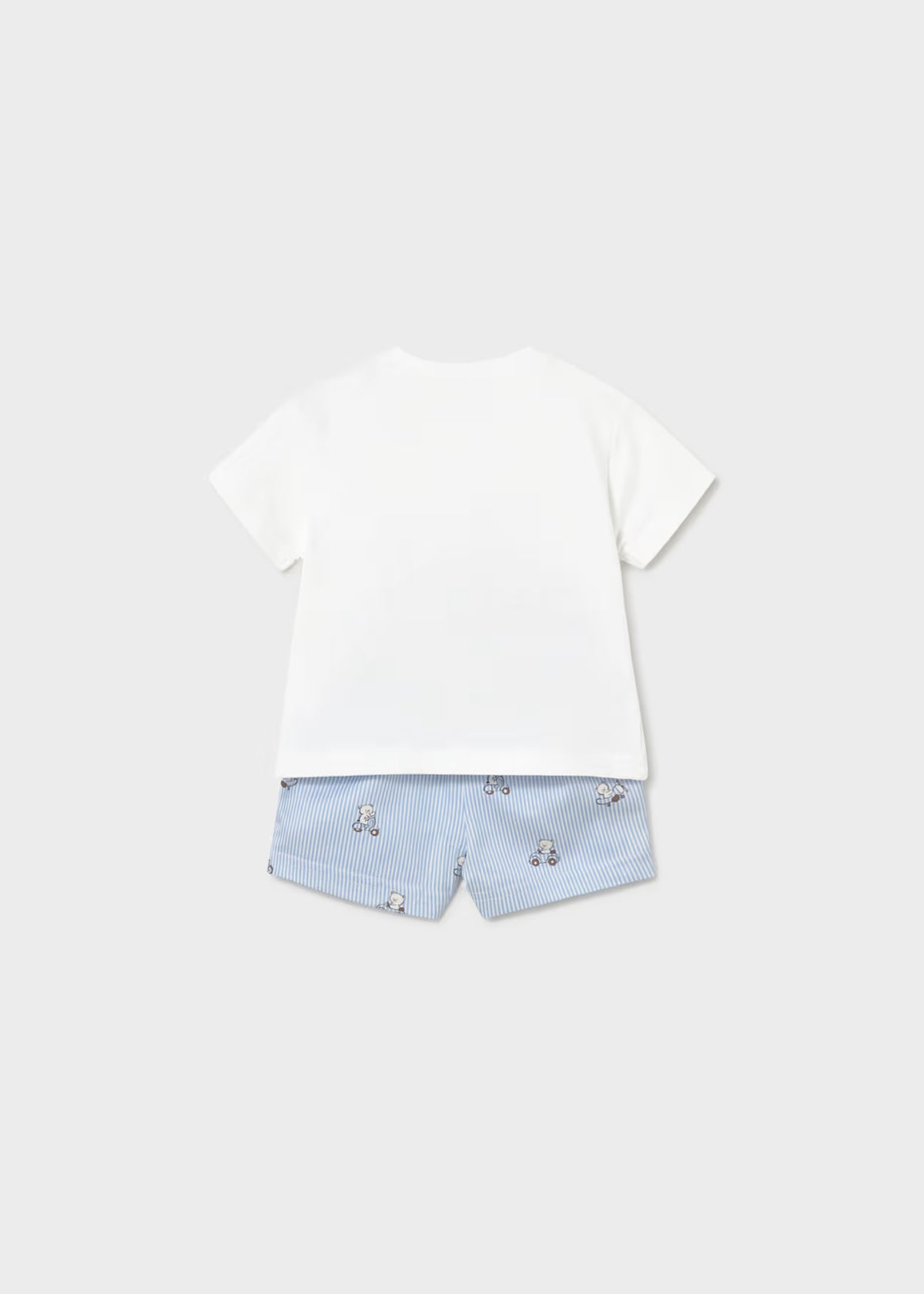 Mayoral Blue Teddy Short Set