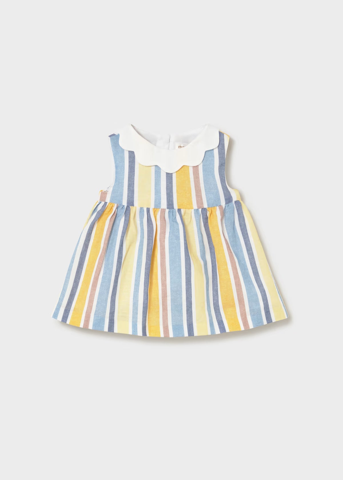 Mayoral Striped Linen Dress