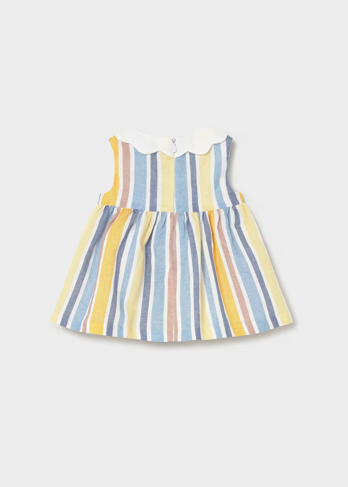Mayoral Striped Linen Dress