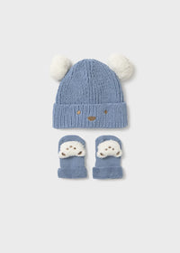 Mayoral Hat and Socks Set Blue