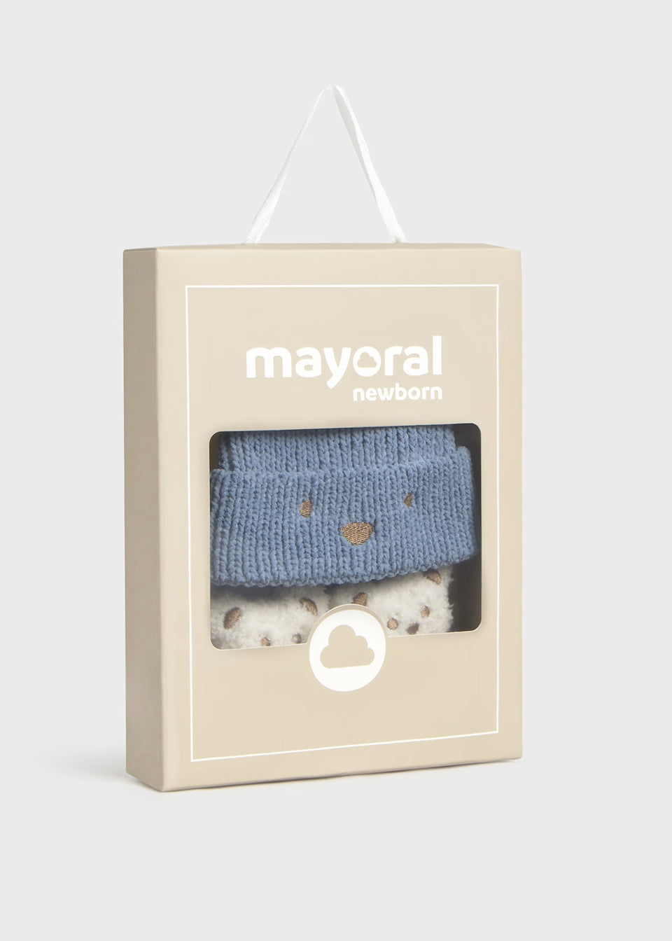 Mayoral Hat and Socks Set Blue
