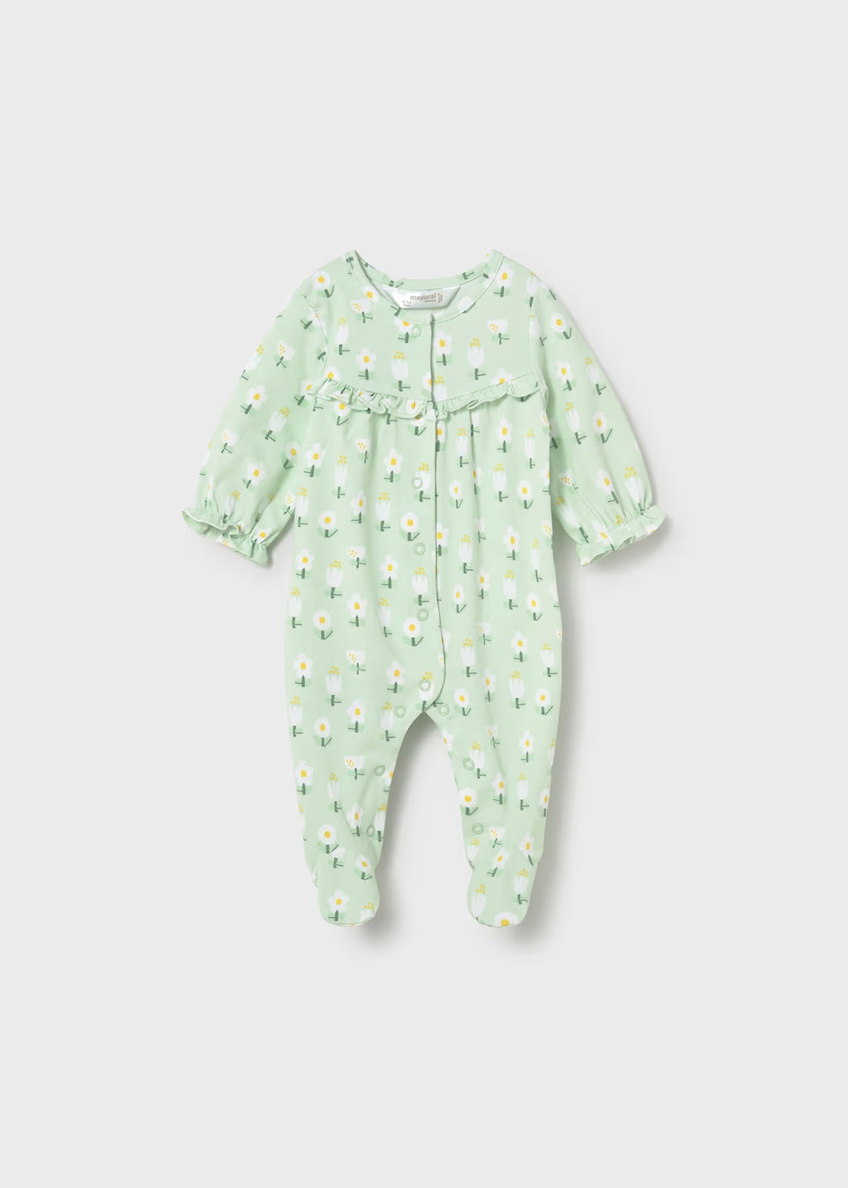 Mayoral Mint Sleepsuits