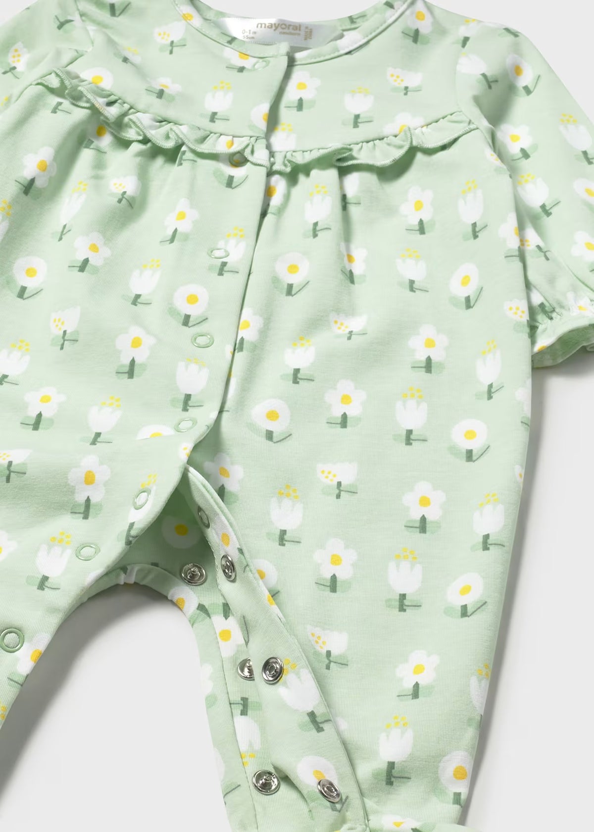 Mayoral Mint Sleepsuits