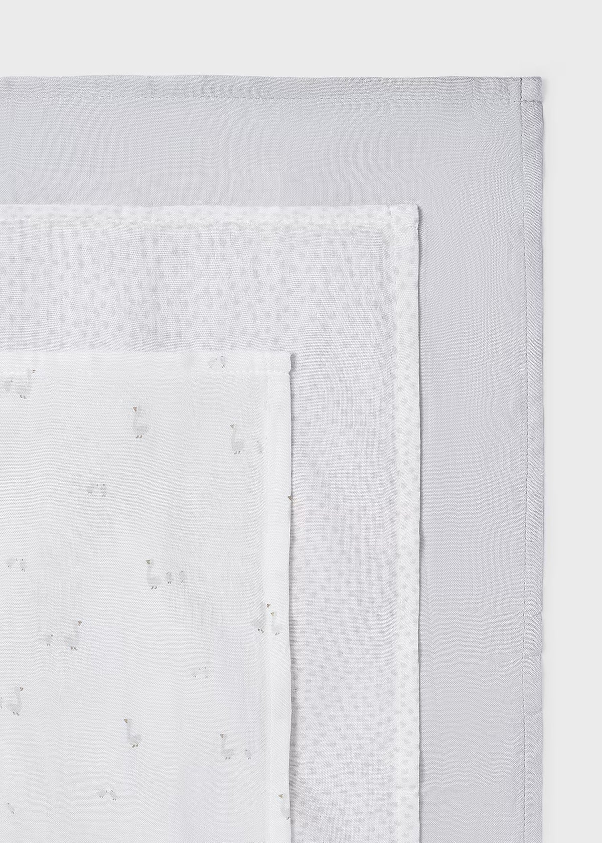 Mayoral 3 pack Muslins Grey Swan
