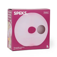 Speks Jumbo Gump Loop  Moon Jelly Pink