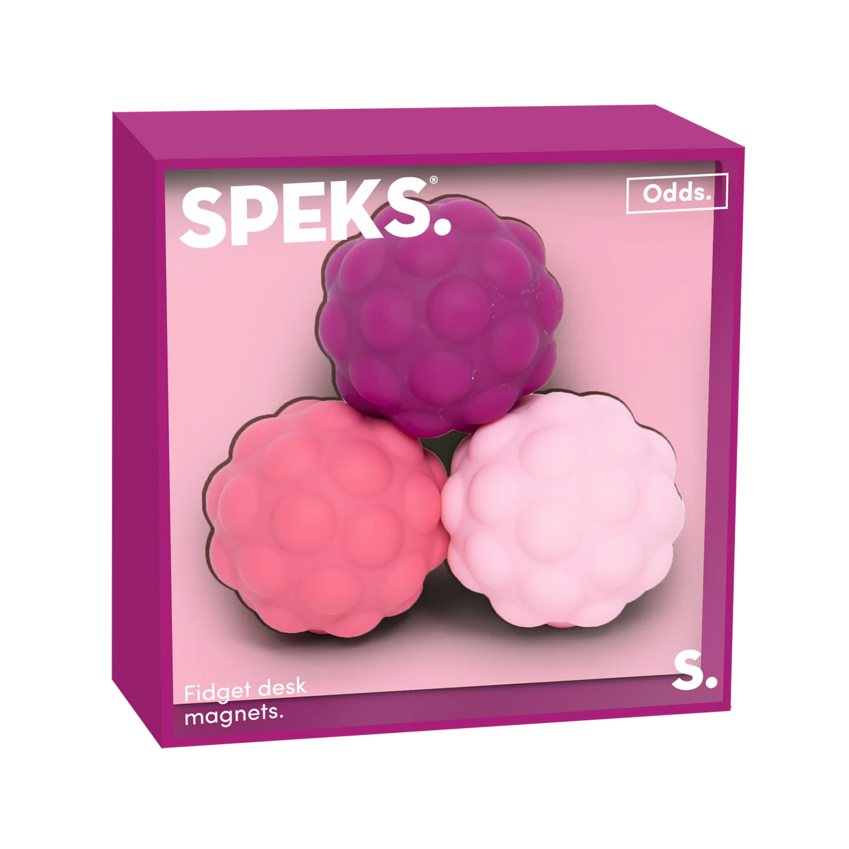 Speks Odds Silicone Magnets Purple Bumps