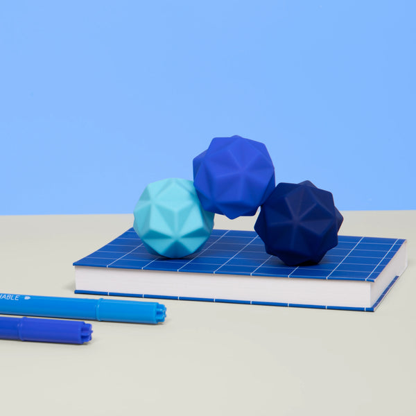 Speks Odds Silicone Magnets Blue Peaks