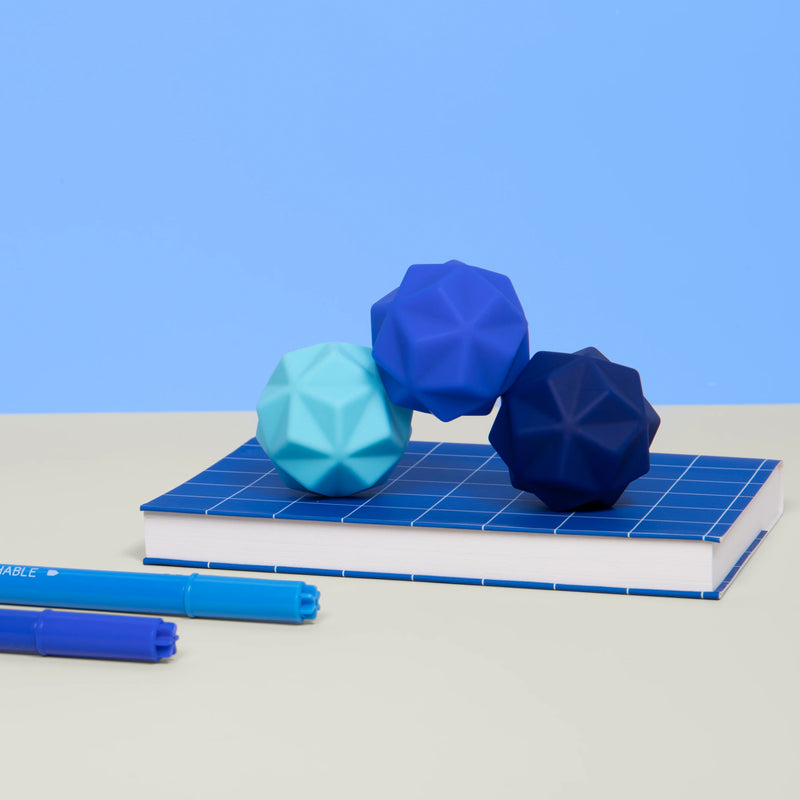 Speks Odds Silicone Magnets Blue Peaks