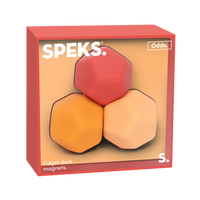 Speks Odds Silicone Magnets Orange Planes