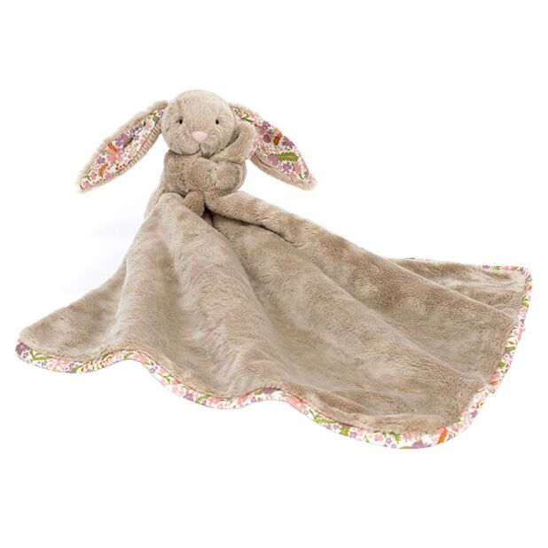 Jellycat Blossom Beige Bunny Petal Soother