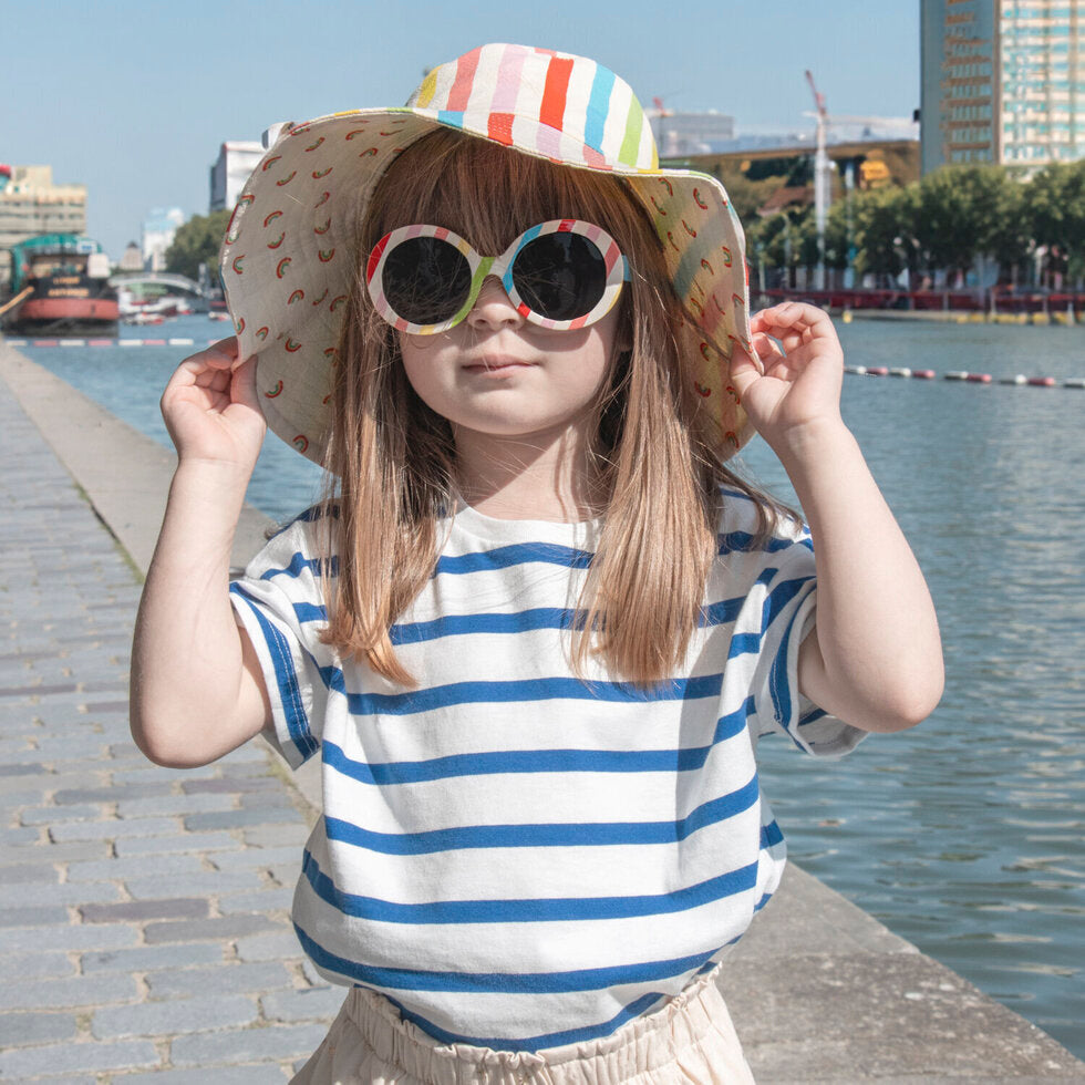 Rockahula Vintage Rainbow Striper Sunglasses