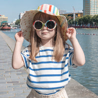 Rockahula Vintage Rainbow Striper Sunglasses