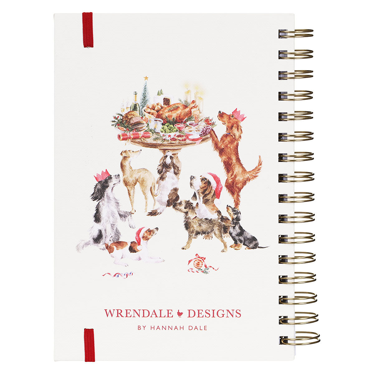 Wrendale "Misteltoe and Barks" Dachshund Notebook