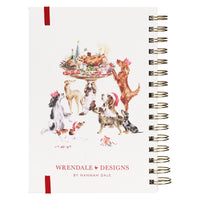 Wrendale "Misteltoe and Barks" Dachshund Notebook