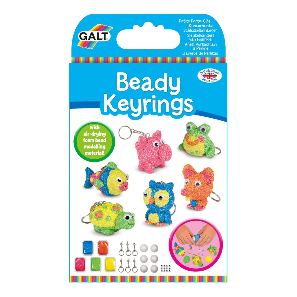 Galt Beady Keyrings