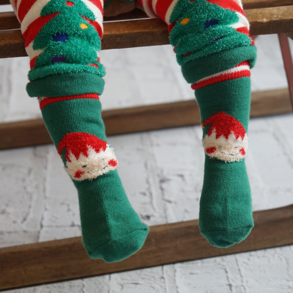 Elf Christmas Socks