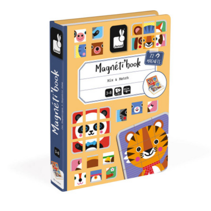 Animals Mix & Match Magnetic Book