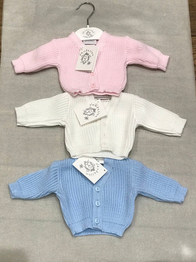 Premature Baby Knitted Cardigan