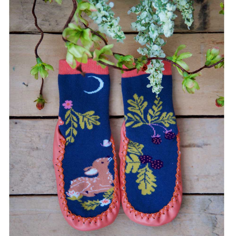 Enchanted Forest Moccasins Slippers