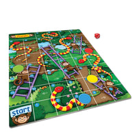 Jungle Snakes and Ladders Mini Game