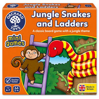 Jungle Snakes and Ladders Mini Game